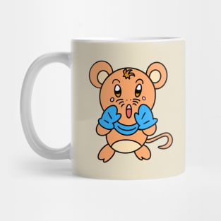 Kawaii cartoon mouse Mug